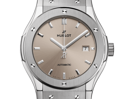 Classic Fusion Essential Taupe Titanium Watch