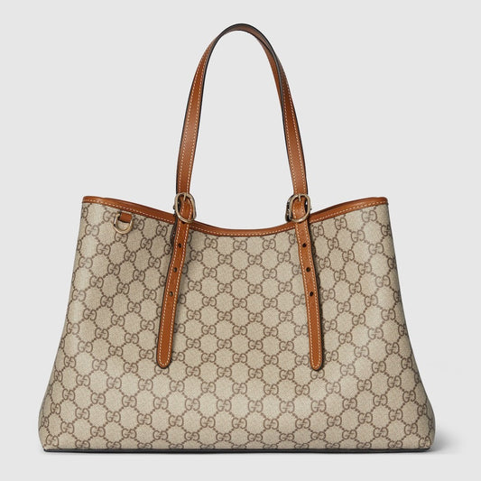 Gucci Emblem Large Tote Bag