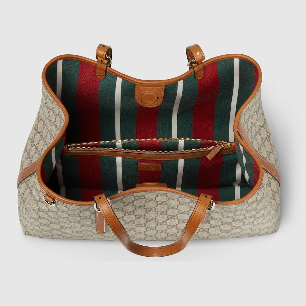 Gucci Emblem Large Tote Bag