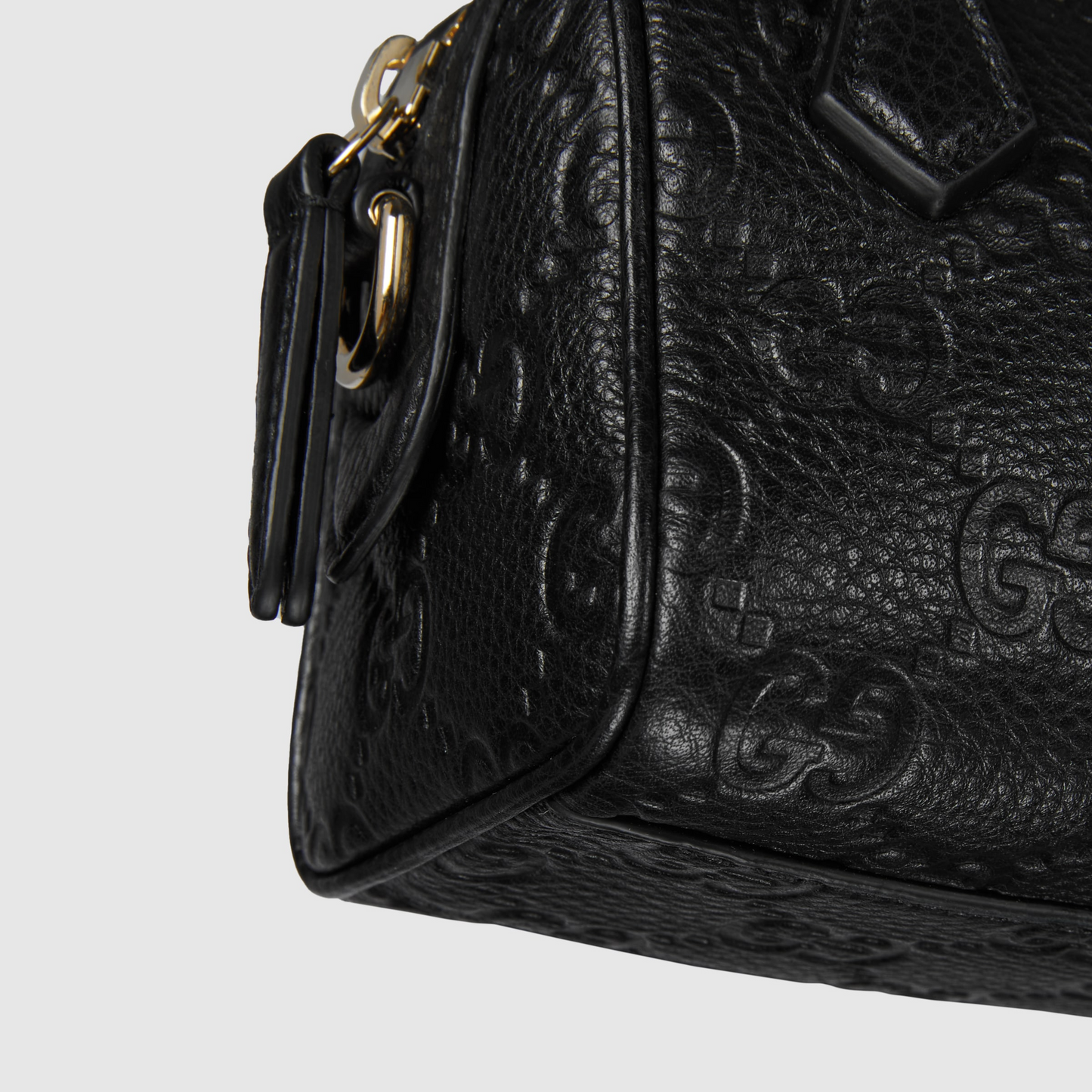 Gucci Emblem Mini Boston Bag