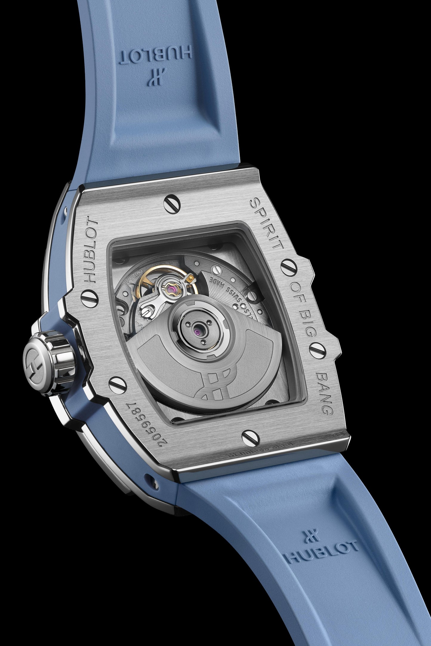 Spirit of Big Bang Steel Coal Blue Diamonds 32 mm