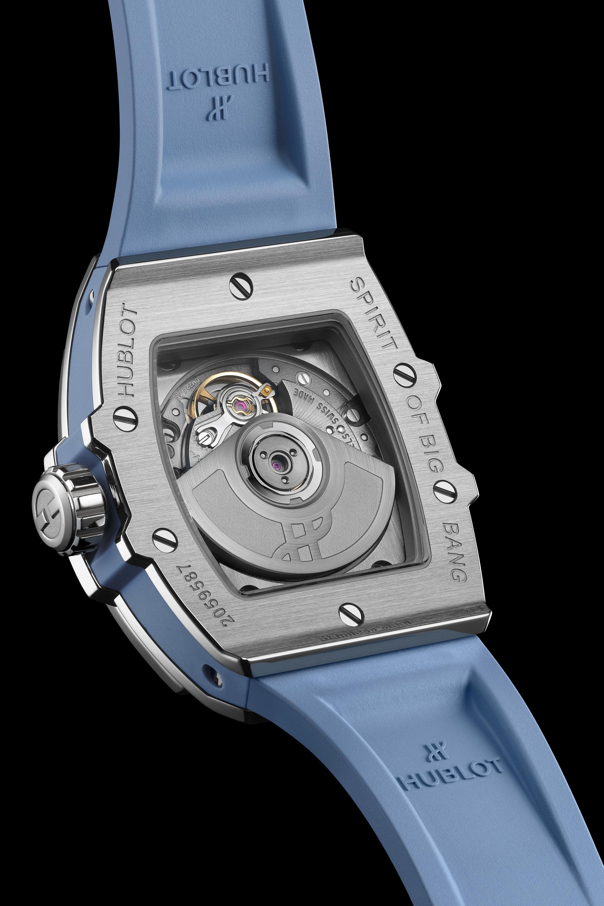 Spirit of Big Bang Steel Coal Blue Diamonds 32 mm