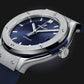 Classic Fusion Titanium Blue 38 mm