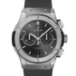 Classic Fusion Racing Grey Chronograph Titanium Watch