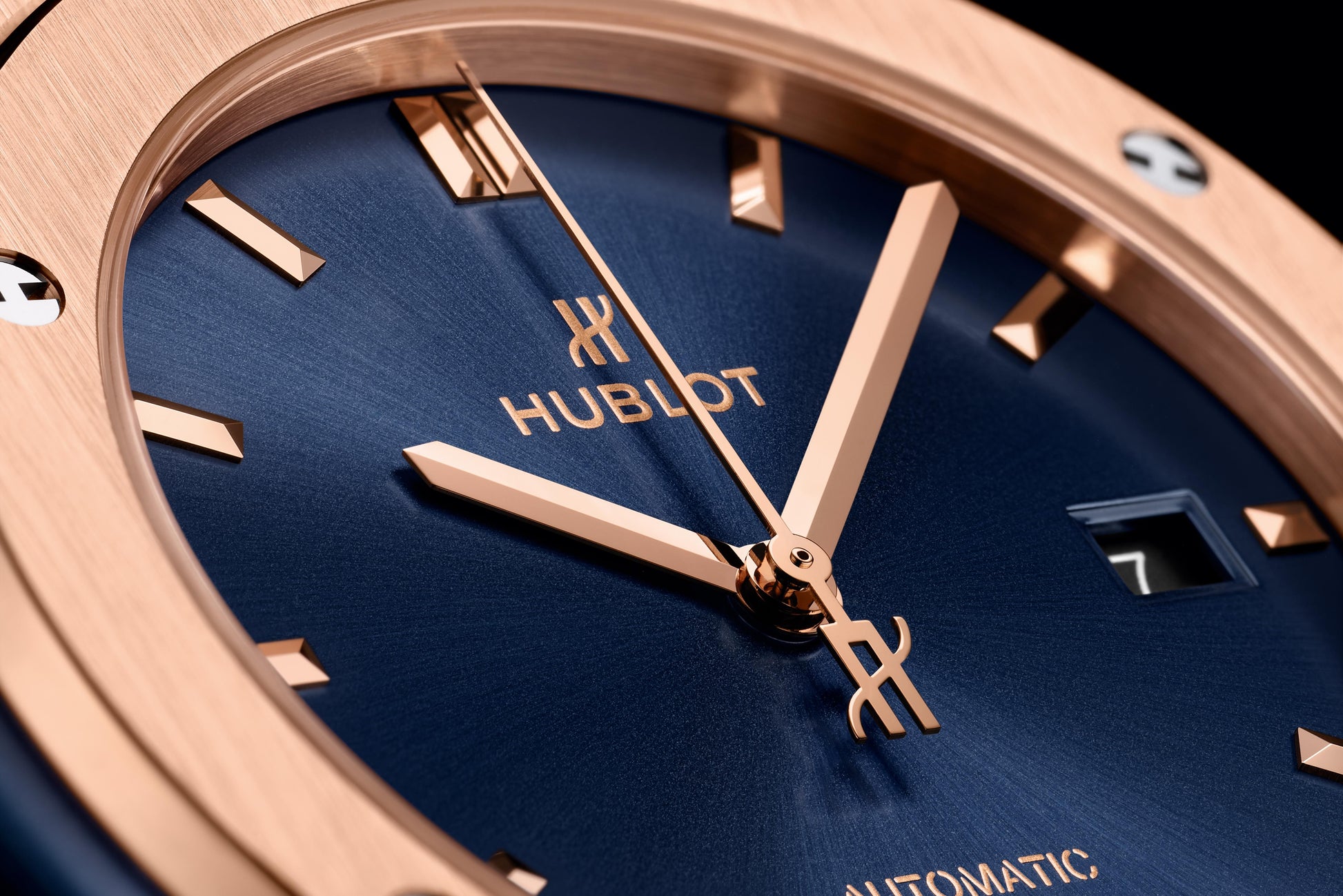 Classic Fusion King Gold Blue Watch