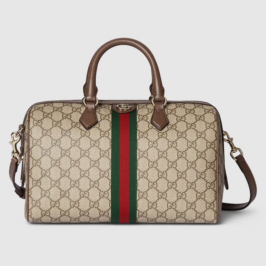 Gucci Supreme Ophidia Large Boston Bag