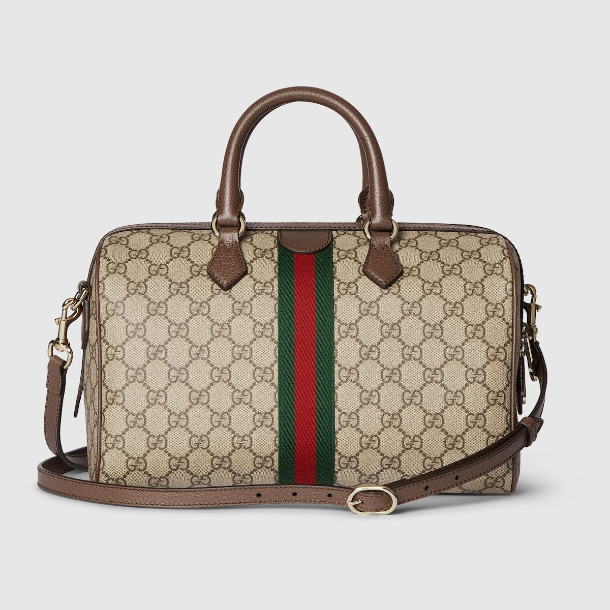 Gucci Supreme Ophidia Large Boston Bag