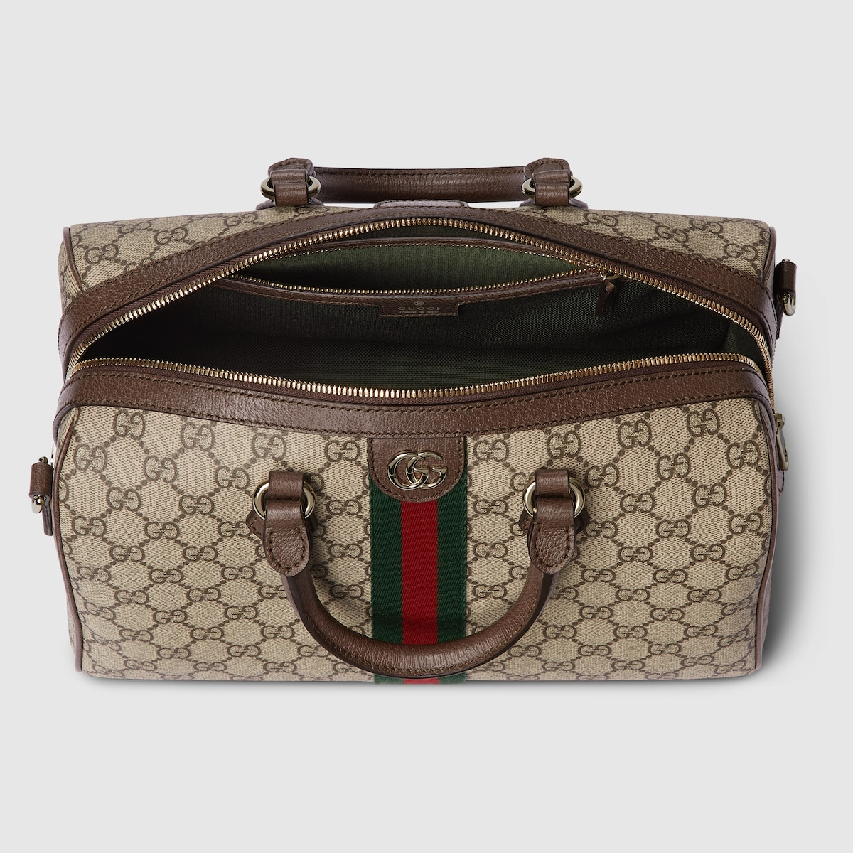 Gucci Supreme Ophidia Large Boston Bag