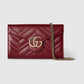GG Marmont wallet on chain