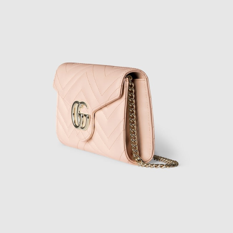 GG Marmont wallet on chain