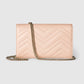 GG Marmont wallet on chain