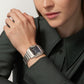 Santos de Cartier Large 39.8mm Steel Graduated Blue Dial Steel Bracelet Self-Winding Watch