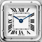 Panthère de Cartier Small 23mm x 30mm Steel Blue Crown Silvered Dial Steel Bracelet Quartz Watch