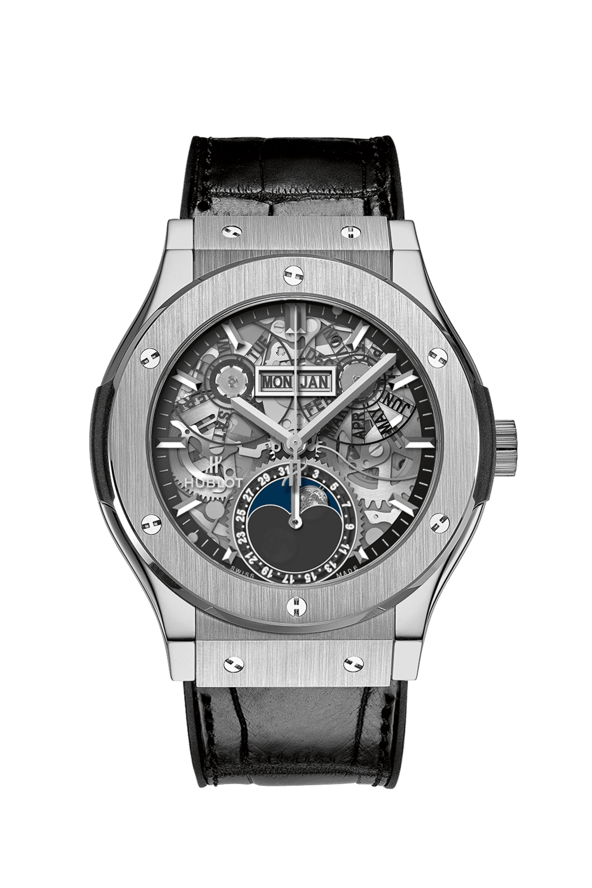 Classic Fusion Aerofusion Moonphase Titanium 42 mm