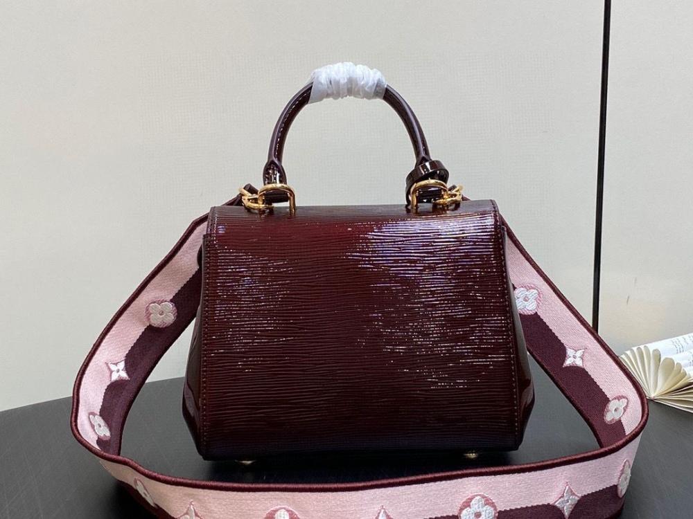 Cluny Mini Navy Top Handle Bag