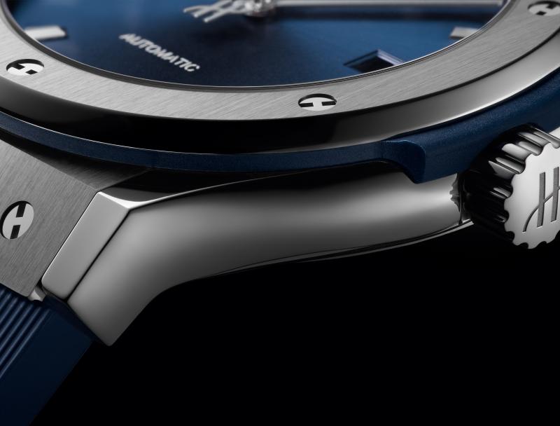 Classic Fusion Titanium Blue Watch