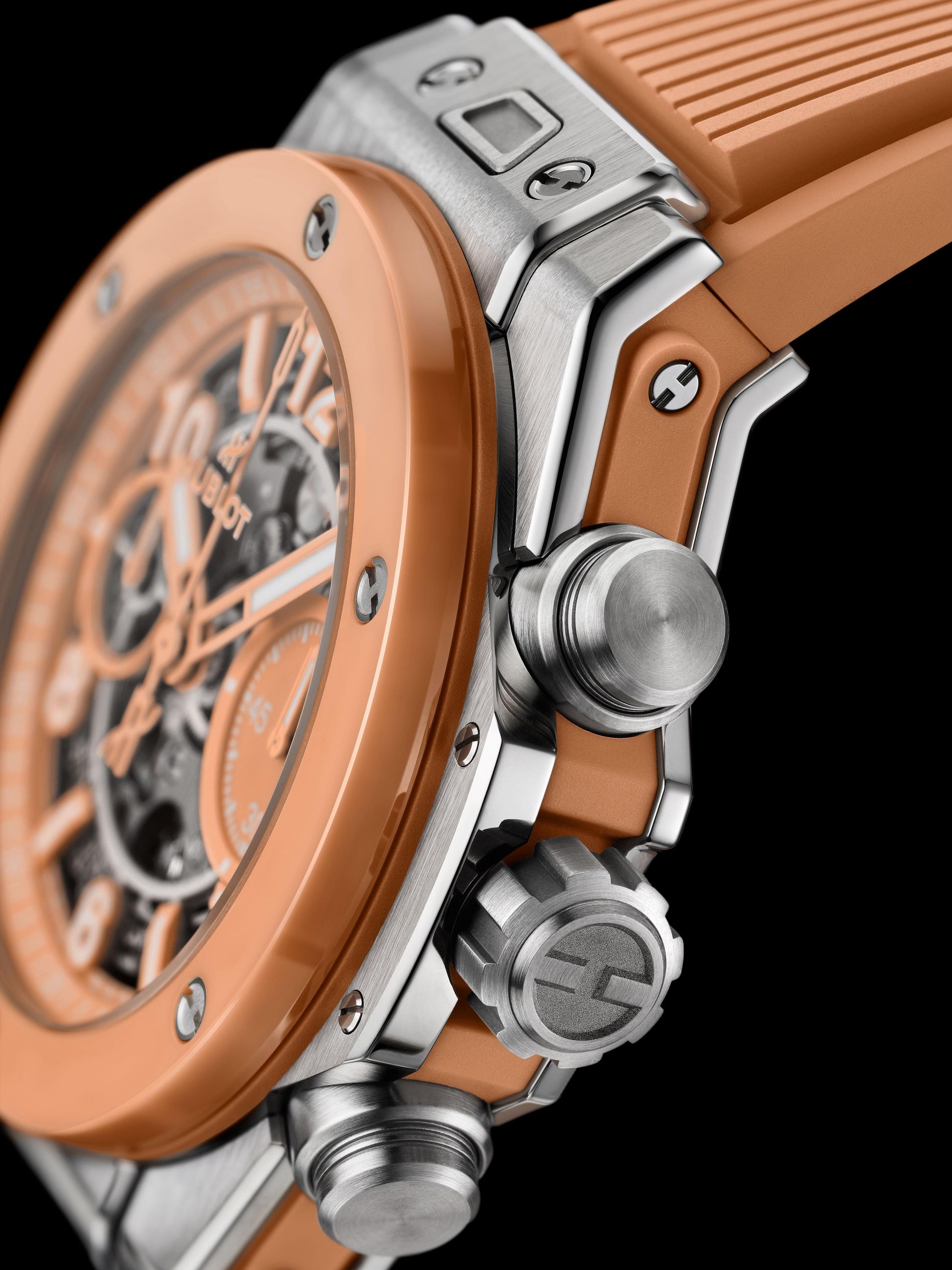 Big Bang Titanium Peach Ceramic 42 mm Watch
