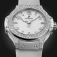 Big Bang Original Steel White Diamonds 38 mm