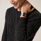 Santos de Cartier Large 39.8mm Steel ADLC Bezel Gray Dial Steel Bracelet Self-Winding Watch