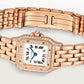 Panthère Mini 25.1mm x 18.5mm Rose Gold Diamond Bezel Diamond Crown Silver Dial Rose Gold Bracelet Quartz Watch