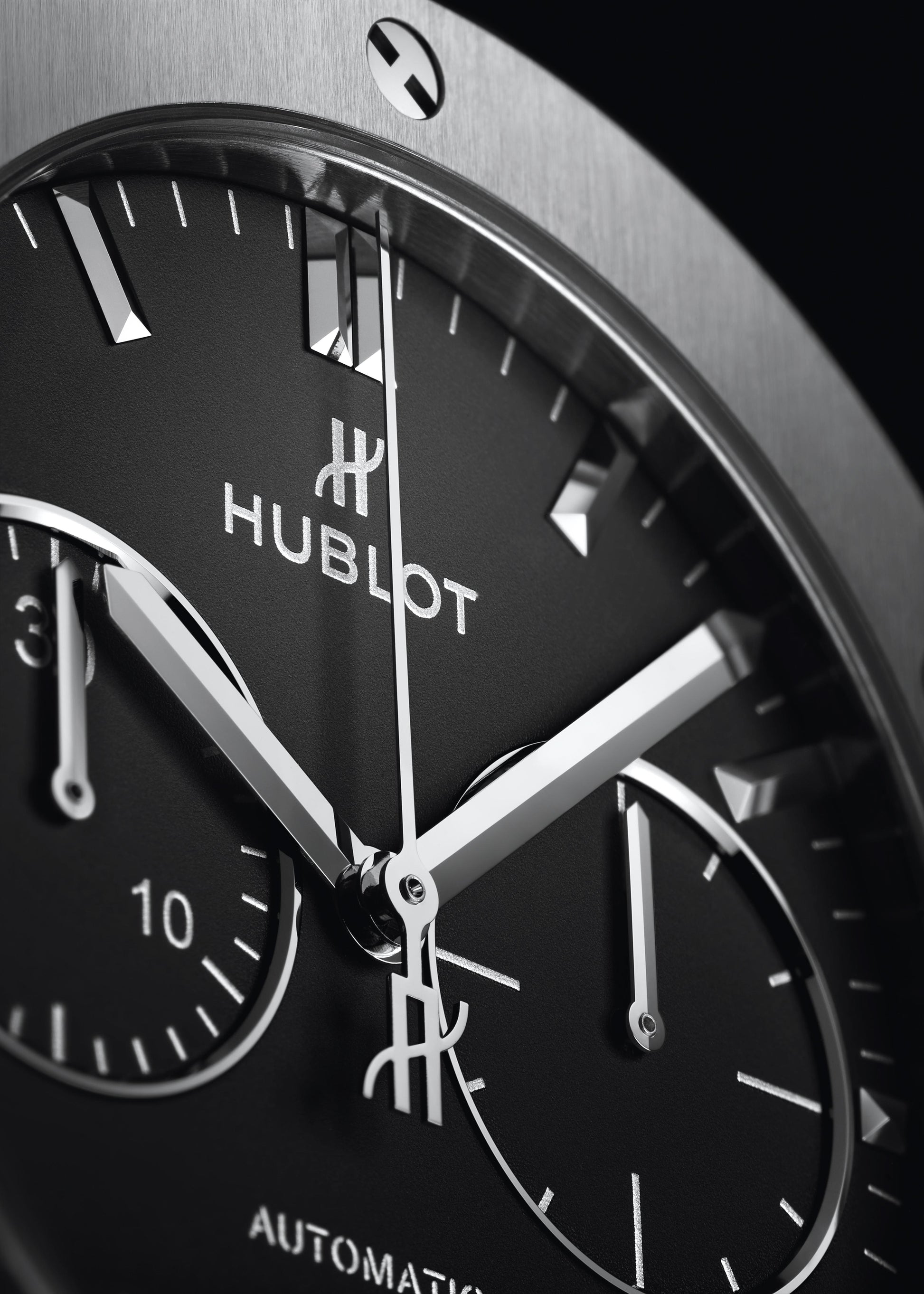 Classic Fusion Chronograph Titanium on Rubber Watch
