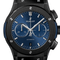 Classic Fusion Ceramic Blue Chronograph 42 mm