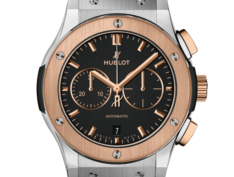 Classic Fusion Chronograph Titanium King Gold