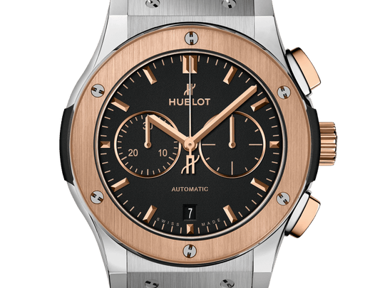 Classic Fusion Chronograph Titanium King Gold