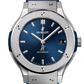 Classic Fusion Titanium Blue 38 mm