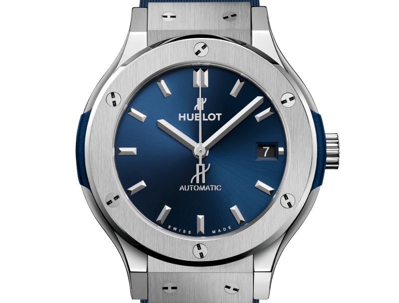 Classic Fusion Titanium Blue 38 mm