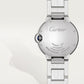 Ballon Bleu 36mm Steel Automatic Silver Guilloché Dial Steel Bracelet Watch