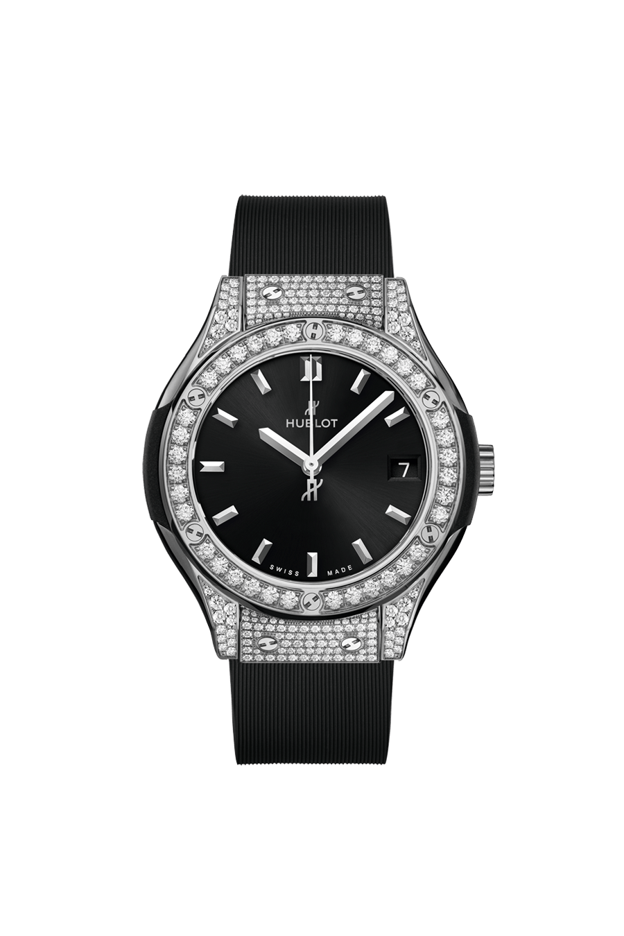 Classic Fusion Titanium Pavé Watch