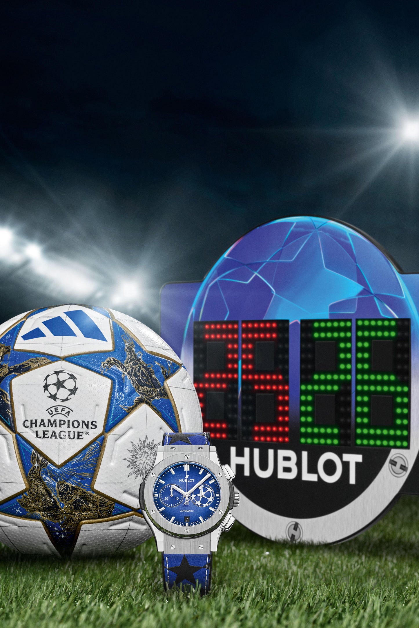 Classic Fusion Chronograph UEFA Champions League Titanium 42mm