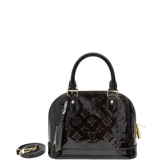 Alma BB Monogram Canvas Black Handbag