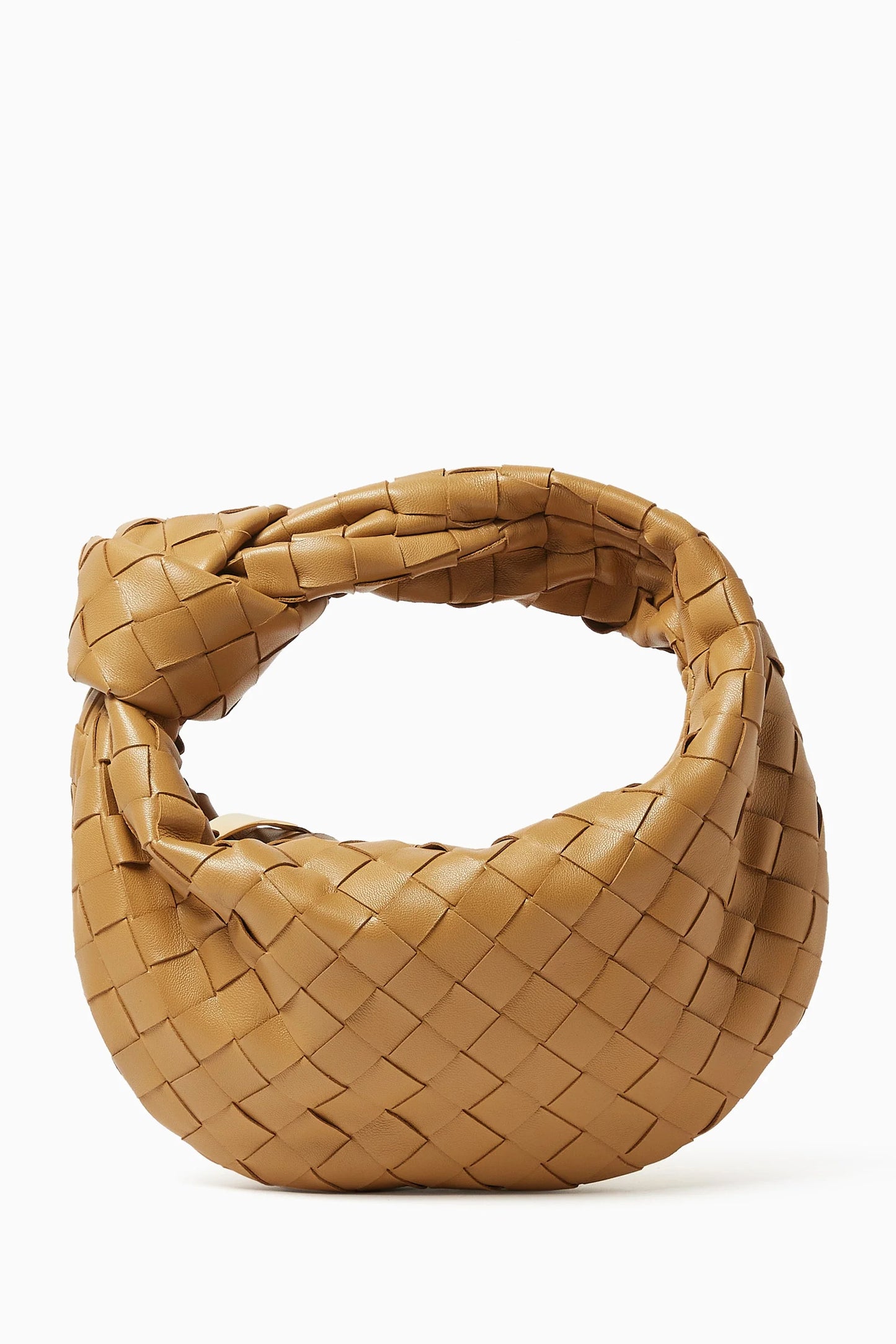 Bottega Veneta Dark Praline color small size