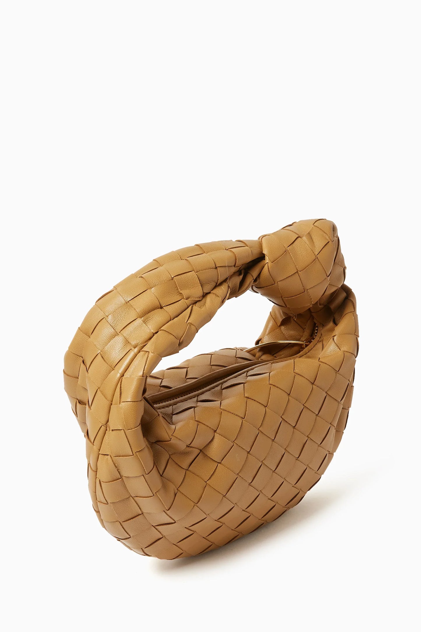 Bottega Veneta Dark Praline color small size