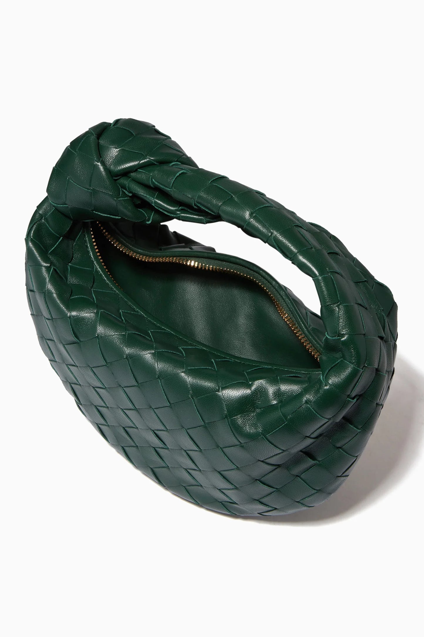 Bottega Veneta Emerald green color small size (Copy)