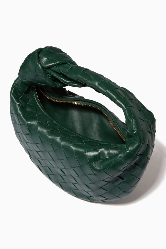 Bottega Veneta Emerald green color small size (Copy)