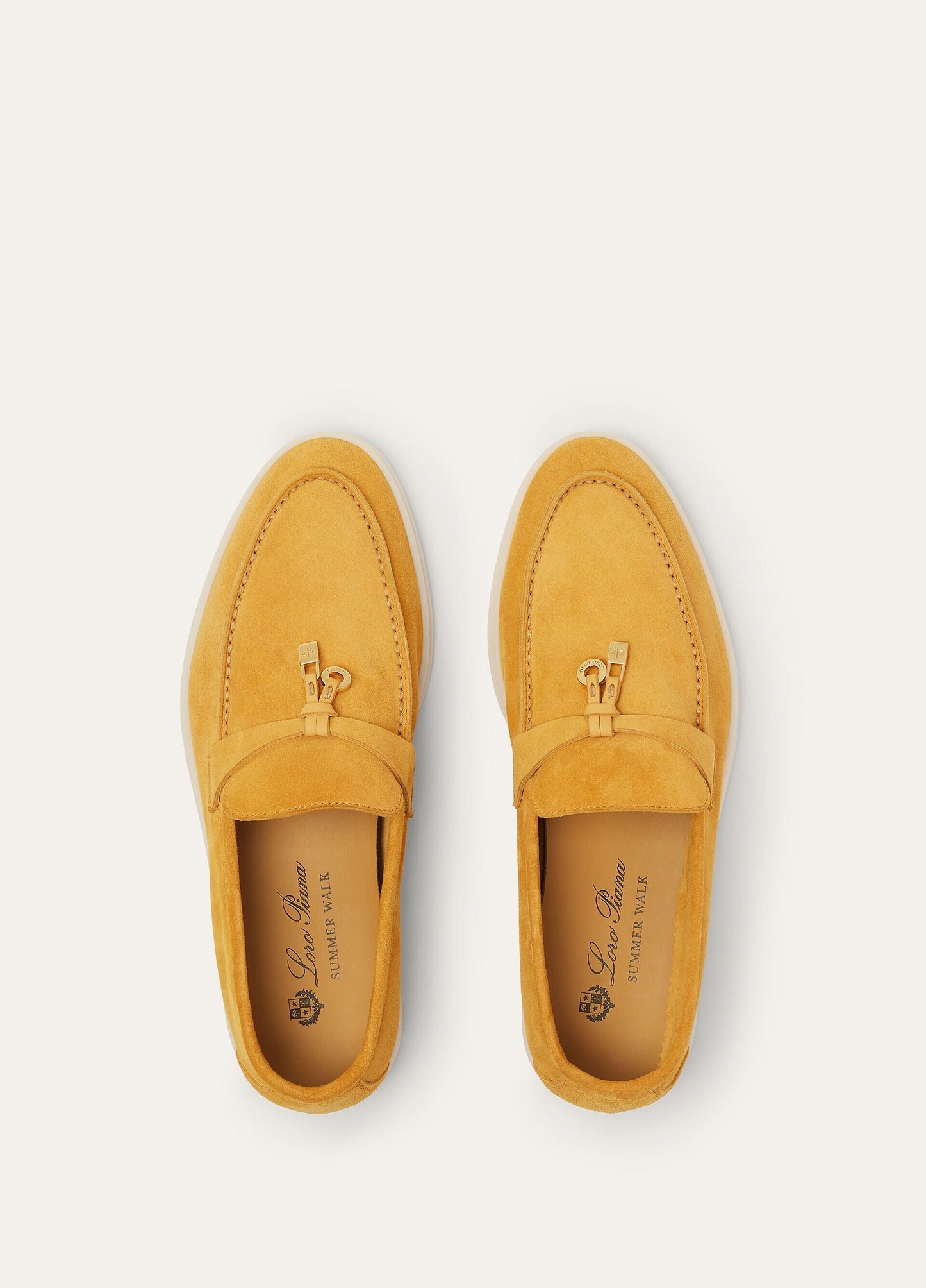 Saffron Tea - Hinoki Wood Summer Charms Walk Loafer  Suede