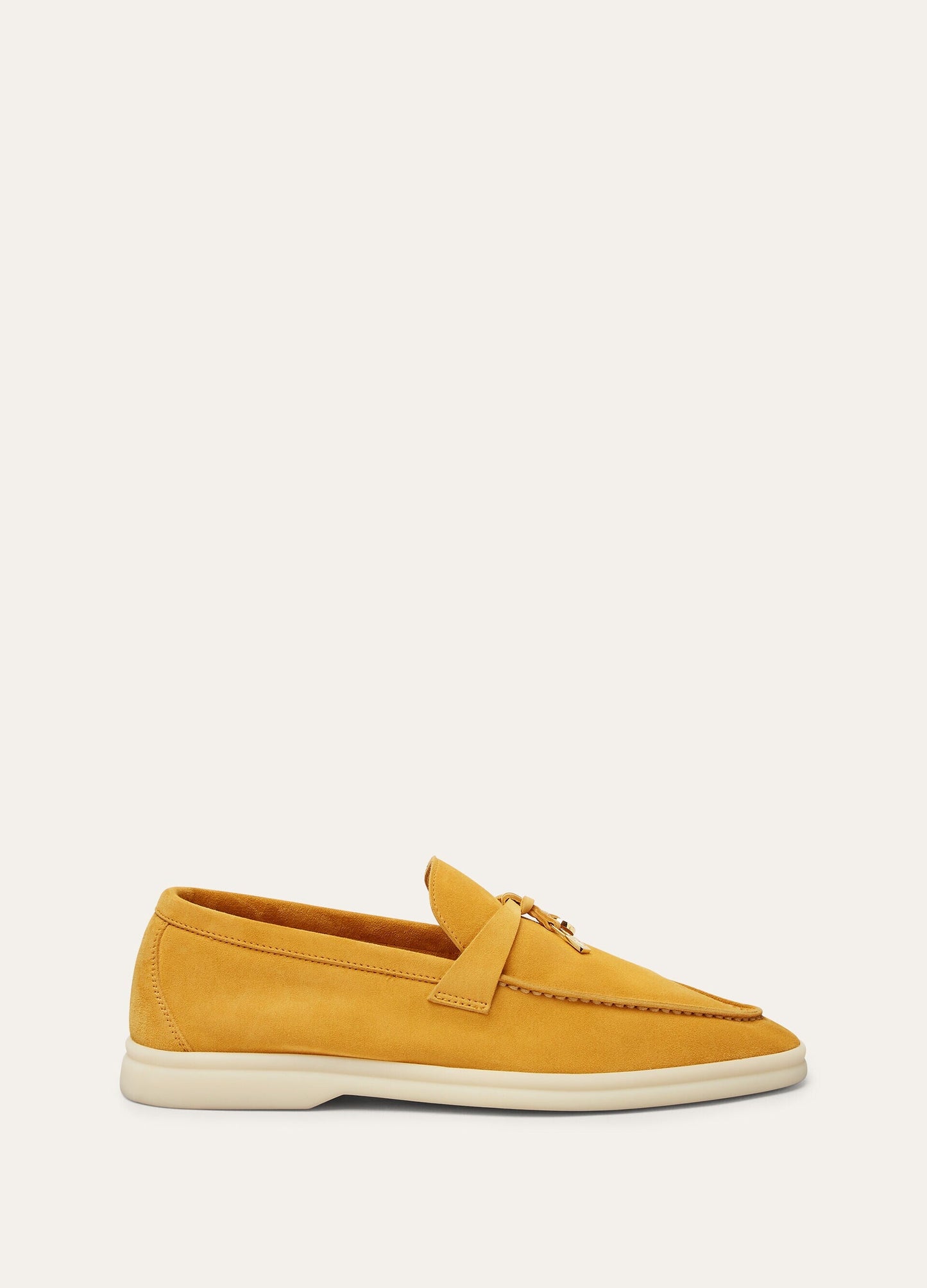 Saffron Tea - Hinoki Wood Summer Charms Walk Loafer  Suede