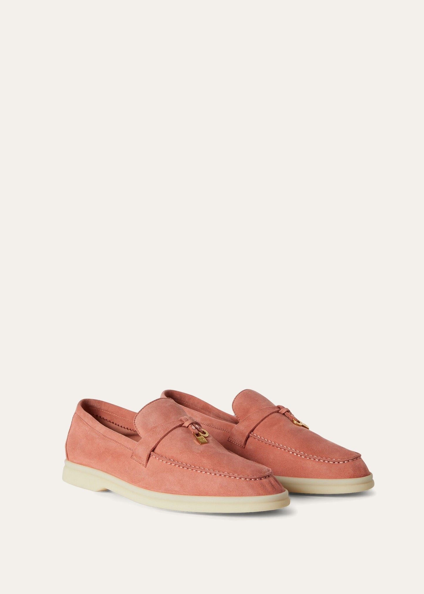 Saffron Tea - Hinoki Wood Summer Charms Walk Loafer  Suede
