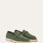 Saffron Tea - Hinoki Wood Summer Charms Walk Loafer  Suede