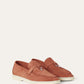 Saffron Tea - Hinoki Wood Summer Charms Walk Loafer  Suede