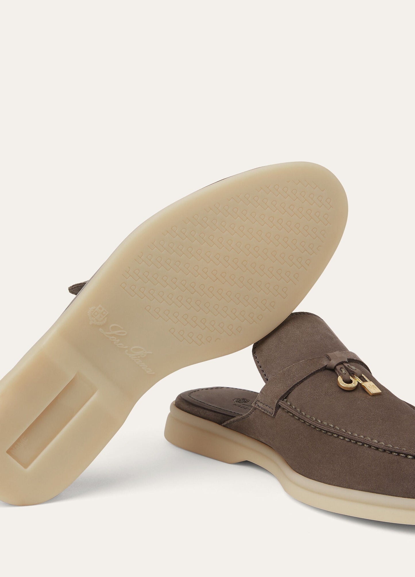 Rain Drops  Babouche Charms Walk Loafer  Suede