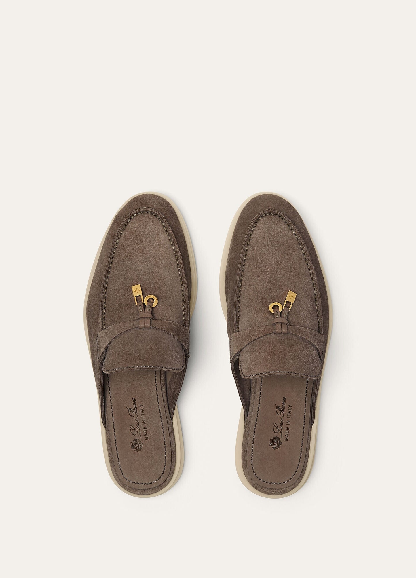 Rain Drops  Babouche Charms Walk Loafer  Suede