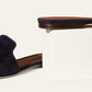 Navy Blue - Fireplace Summer Charms Sandal  Suede Goatskin