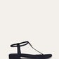Navy Blue - Kyoto Orange  Mindil Sandal  Suede