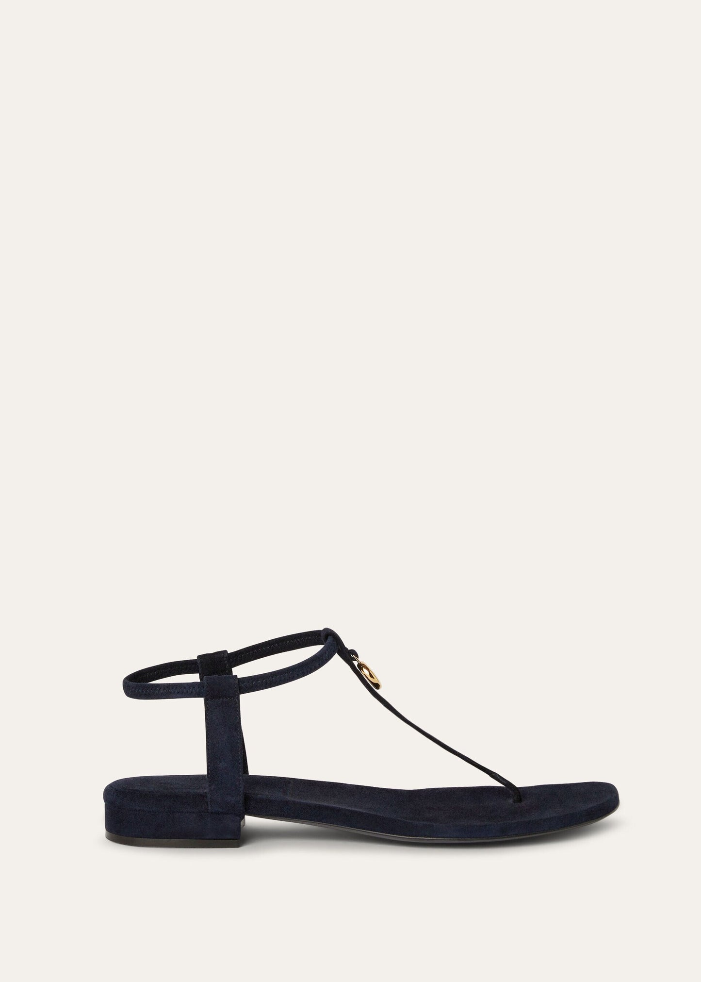 Navy Blue - Kyoto Orange  Mindil Sandal  Suede