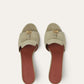 Summer Charms Heeled Mule  Suede Goatskin
