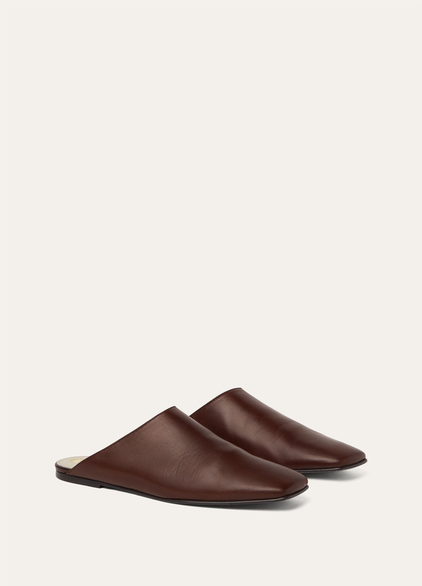 Alba Flat Mule  Lambskin